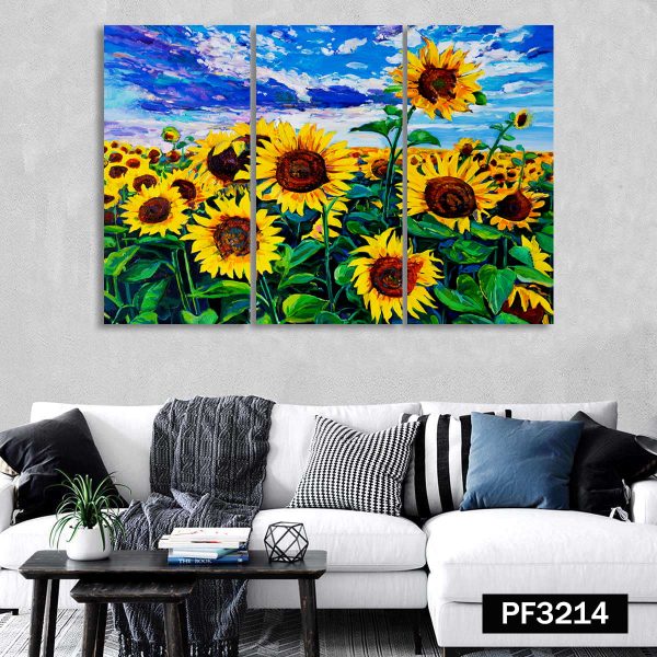 Premium Canvas : Sunflower