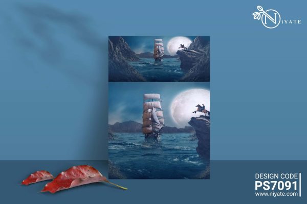 Sea Sail Ship : Premium Poster