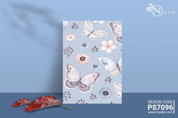 Floral Butterfly : Premium Poster