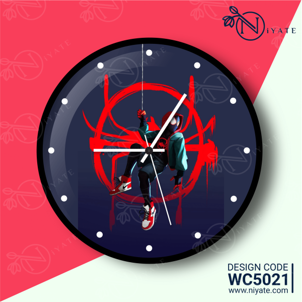 Spider Man : Premium Wall Clock