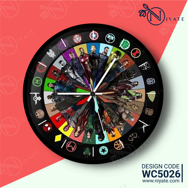 Marvel Universe : Premium Wall Clock