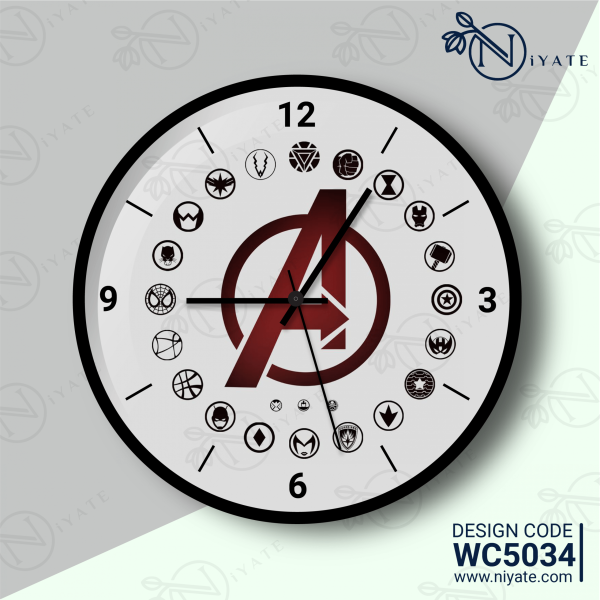 Avengers : Premium Wall Clock