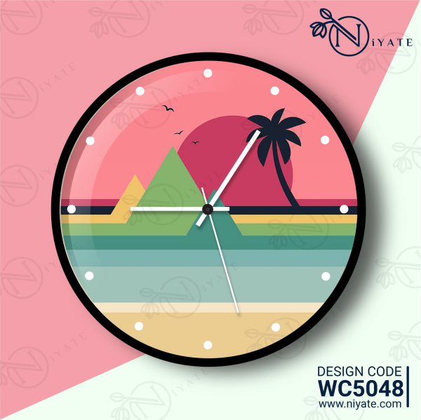 Beach View : Premium Wall Clock