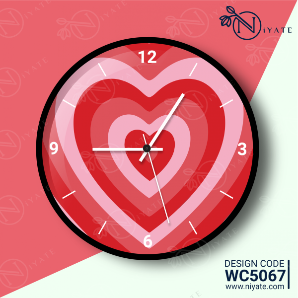 Velvet Love : Premium Wall Clock