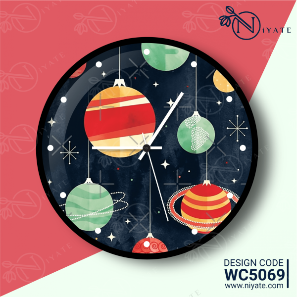 Solar System : Premium Wall Clock