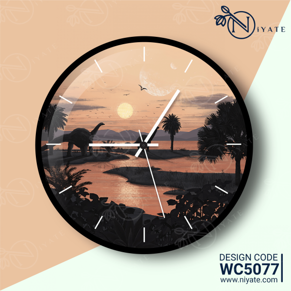 Age of Dinosaur : Premium Wall Clock