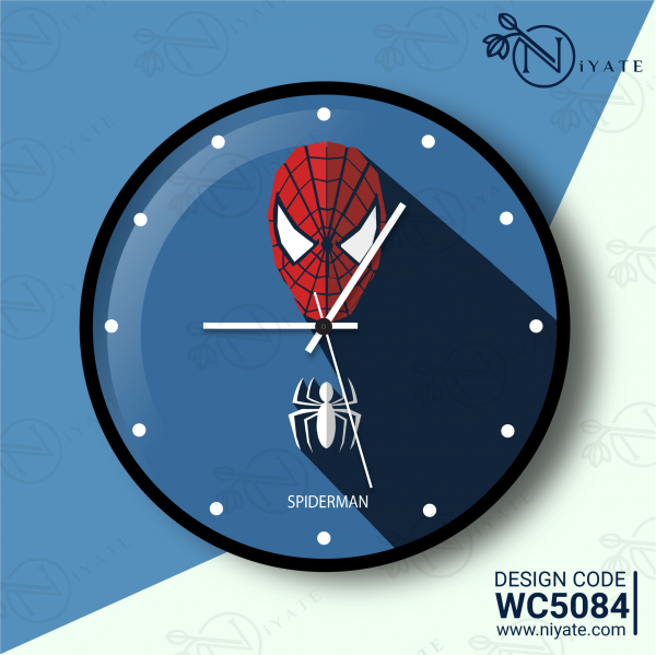 Spider Man : Premium Wall Clock