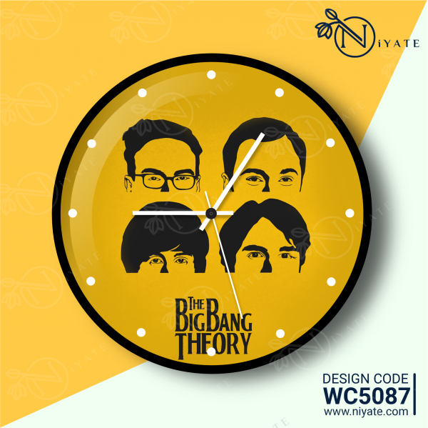 Big Bang Theory : Premium Wall Clock