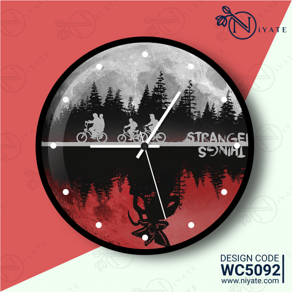 Strange things : Premium Wall Clock