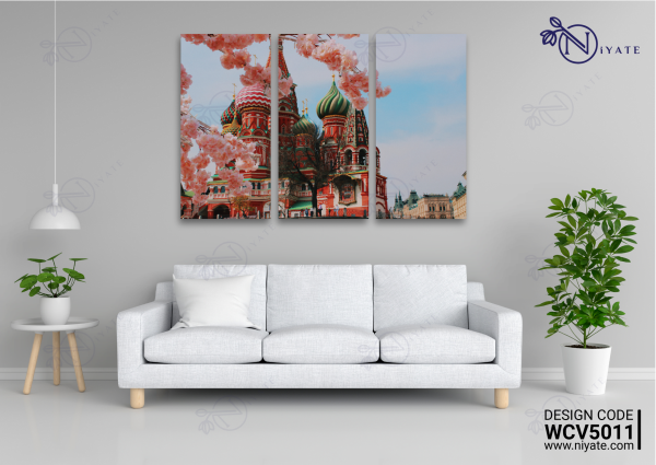 Dazzling Russia : Premium Canvas