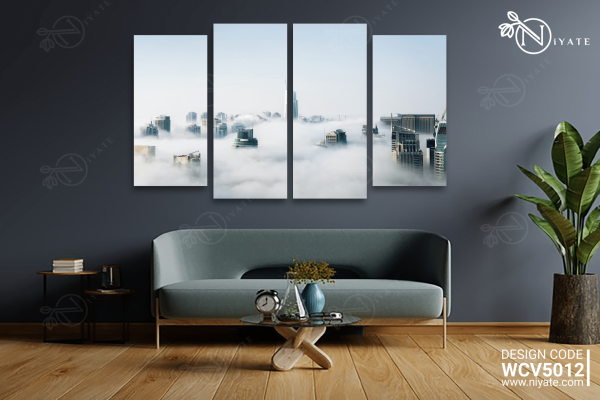 Skyscraper view : Premium Canvas