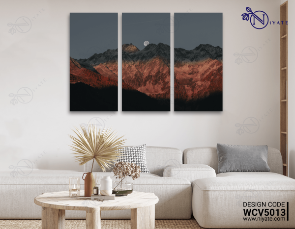 Moon Set : Premium Canvas