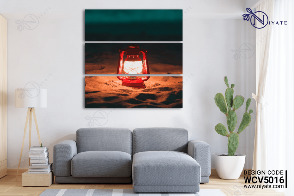 Hurricane Lamp : Premium Canvas