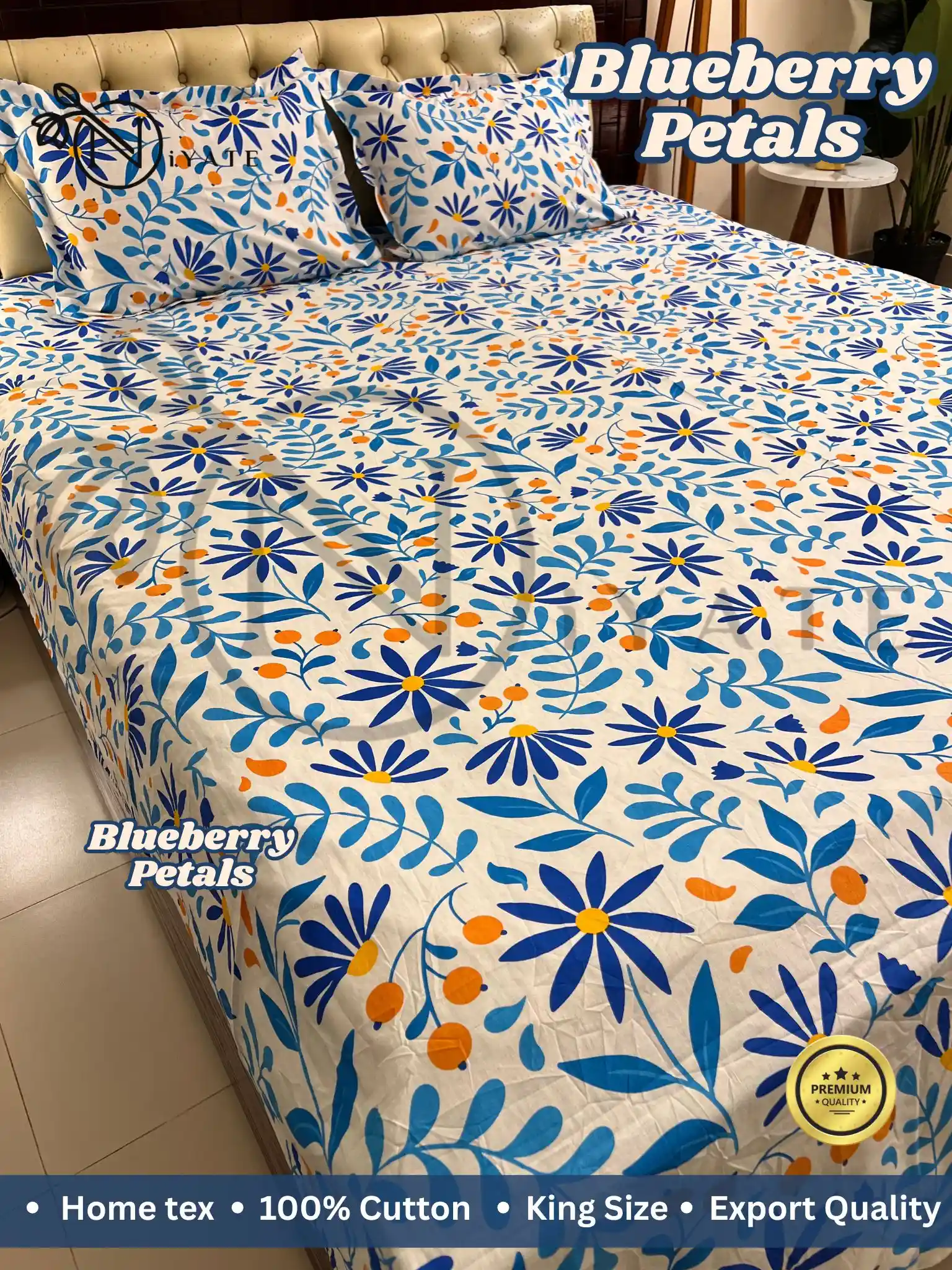 BlueBerry Petals | Exclusive HomeTex