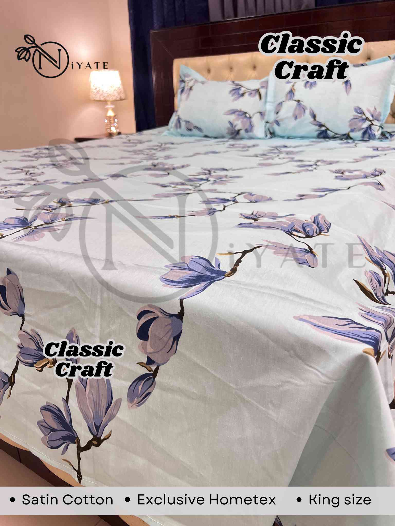 Classic Craft | Satin Cotton | Exclusive HomeTex - Image 3