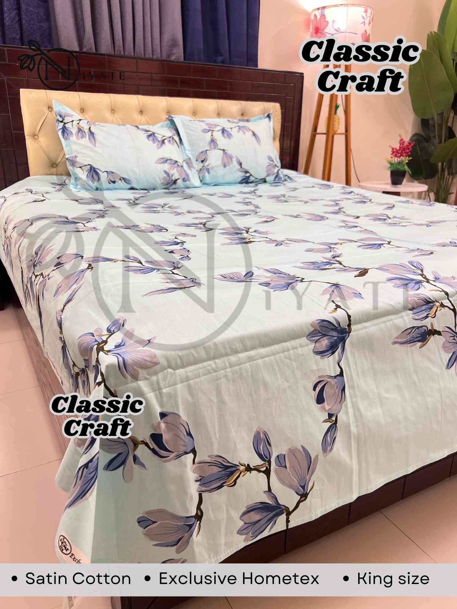 Classic Craft | Satin Cotton | Exclusive HomeTex - Image 4
