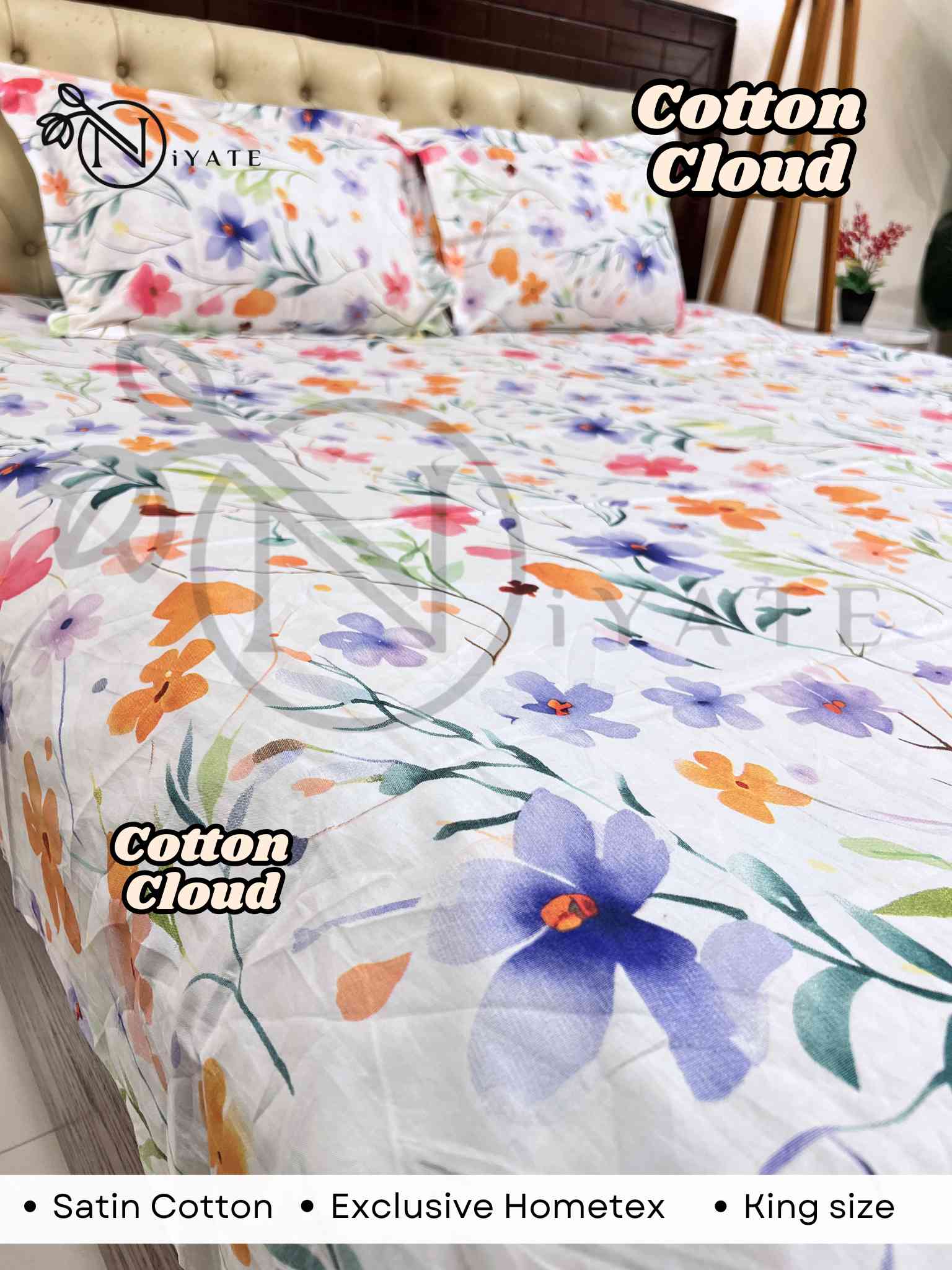 Cotton Cloud | Satin Cotton | Exclusive HomeTex
