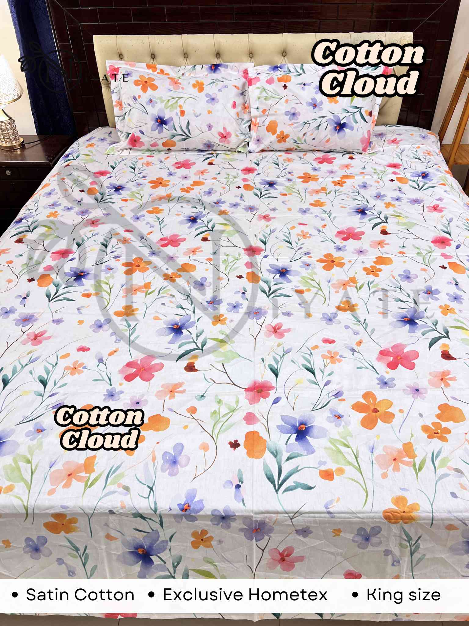 Cotton Cloud | Satin Cotton | Exclusive HomeTex - Image 4