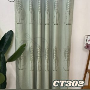 Lime touch | Luxury China Curtain