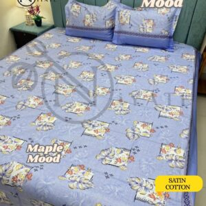 Maple Mood | High Grade Satin Cotton | Pure Cotton