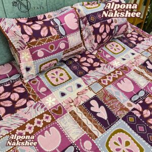 Alpona Nakshee | Pure Cotton | Premium Fabric