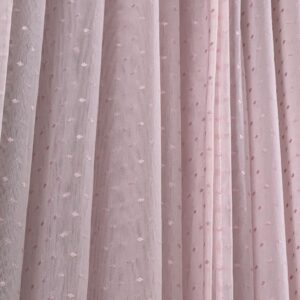 CT5007 | Net Curtain | Baby Pink