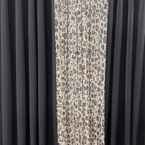 CT5011 | Japanese Stitch & Net Curtain | Jaguar Combo