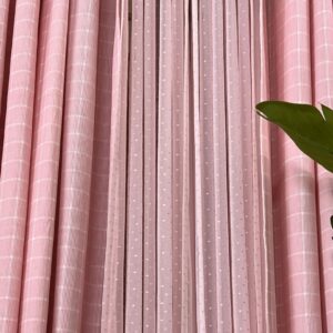 CT5013 | Export & Net Curtain | Pinkish Combo