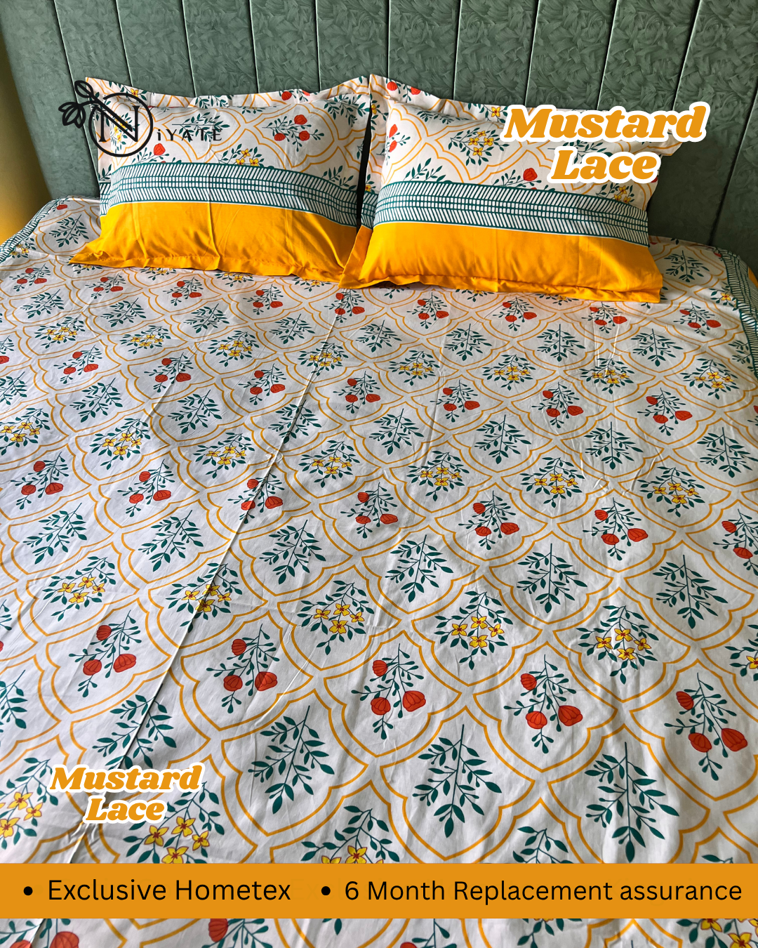 Mustard Lace | Exclusive HomeTex - Image 3