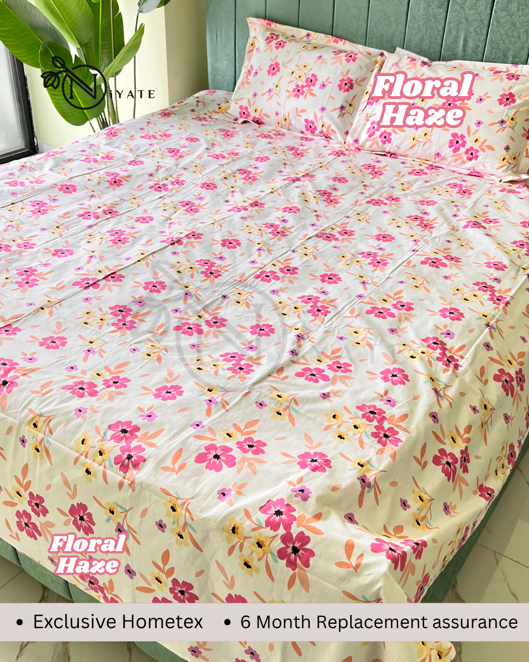 Floral Haze | Pure Cotton | Exclusive HomeTex