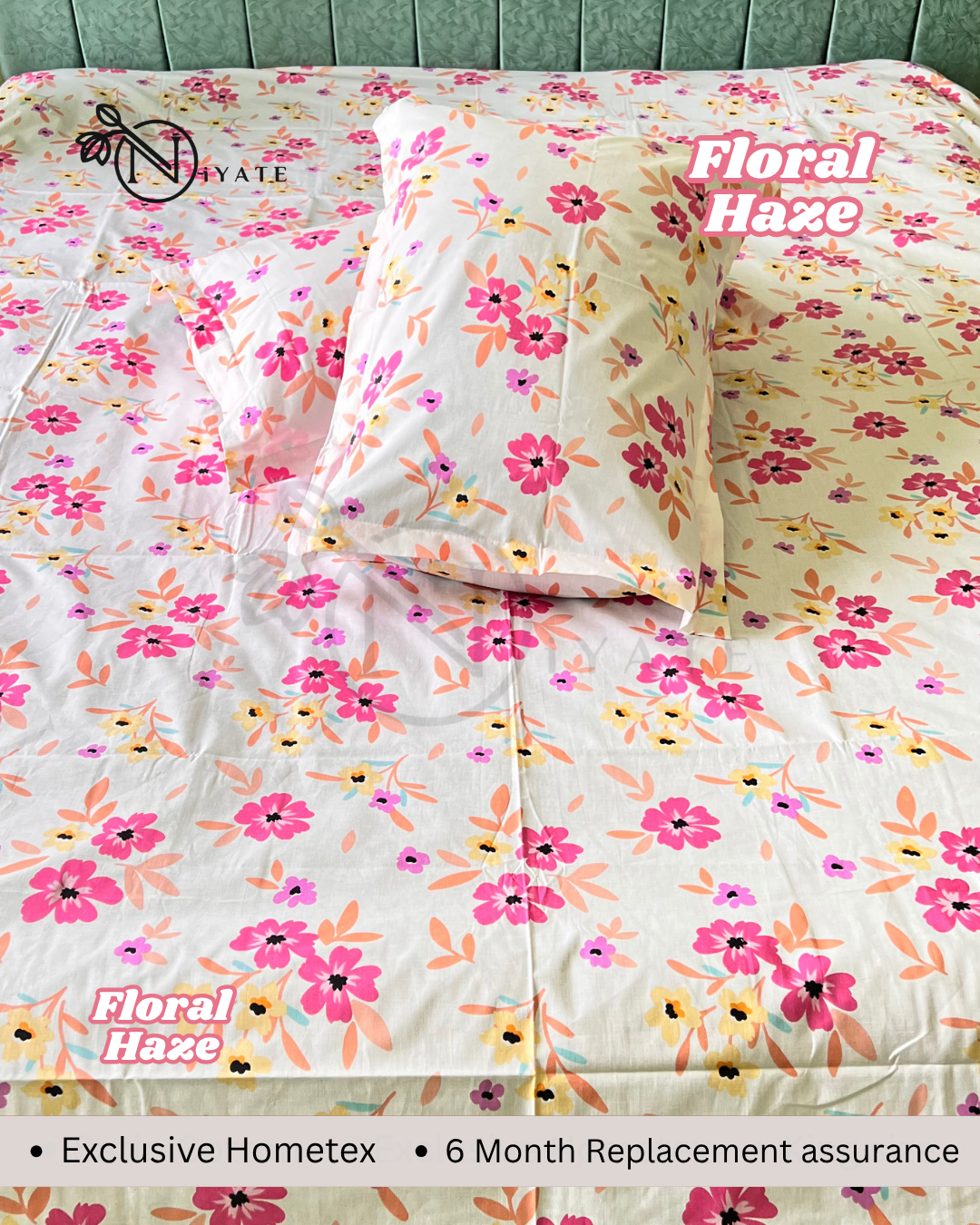 Floral Haze | Pure Cotton | Exclusive HomeTex - Image 3