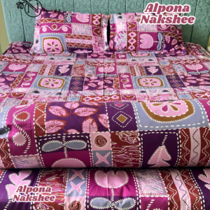 Alpona Nakshee | Pure Cotton | Premium Fabric