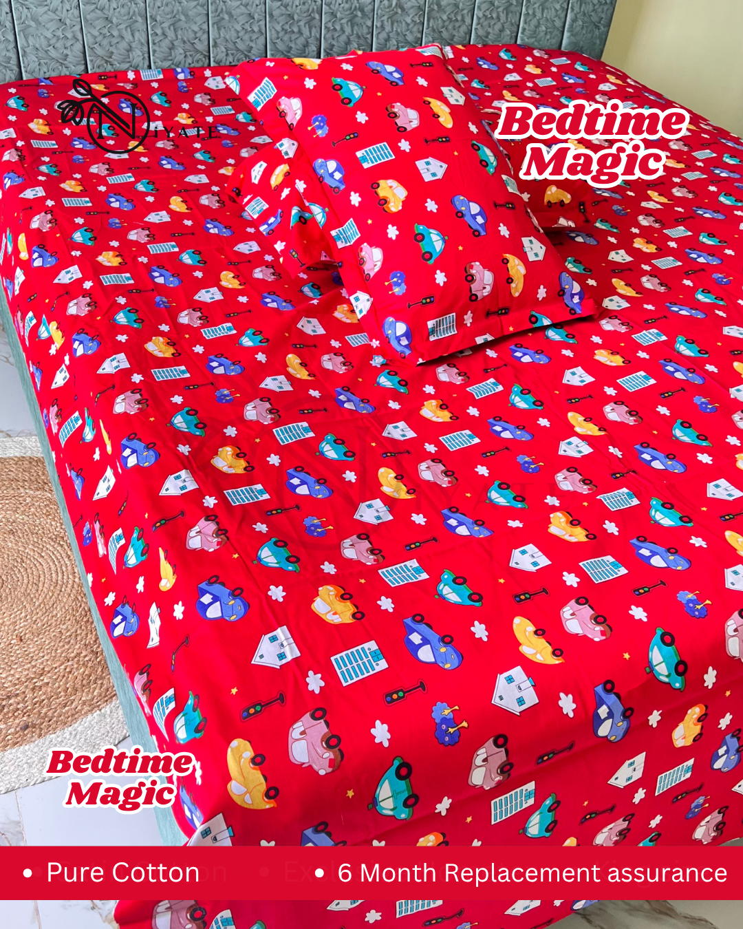 Bedtime Magic | Pure Cotton | Premium Fabric - Image 2
