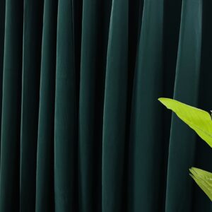 CT5029 | Satin Curtain | Dark Bottle Green