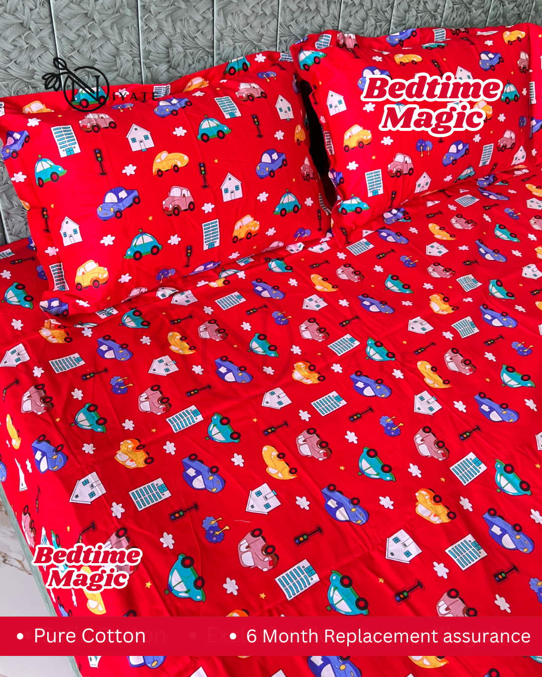 Bedtime Magic | Pure Cotton | Premium Fabric - Image 3