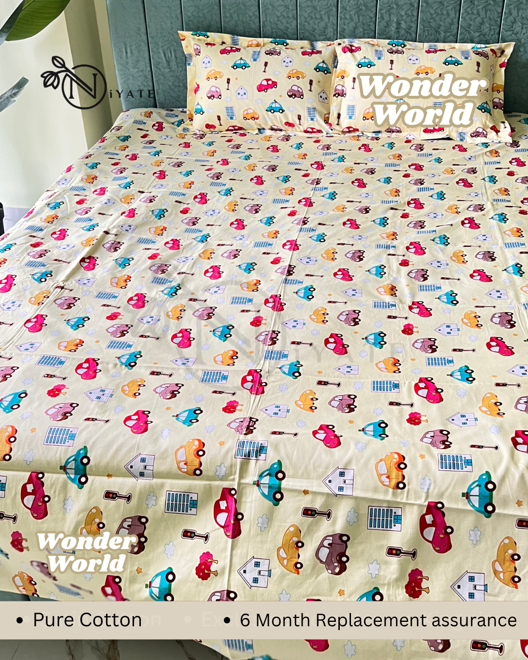 Wonder World | Pure Cotton | Premium Fabric