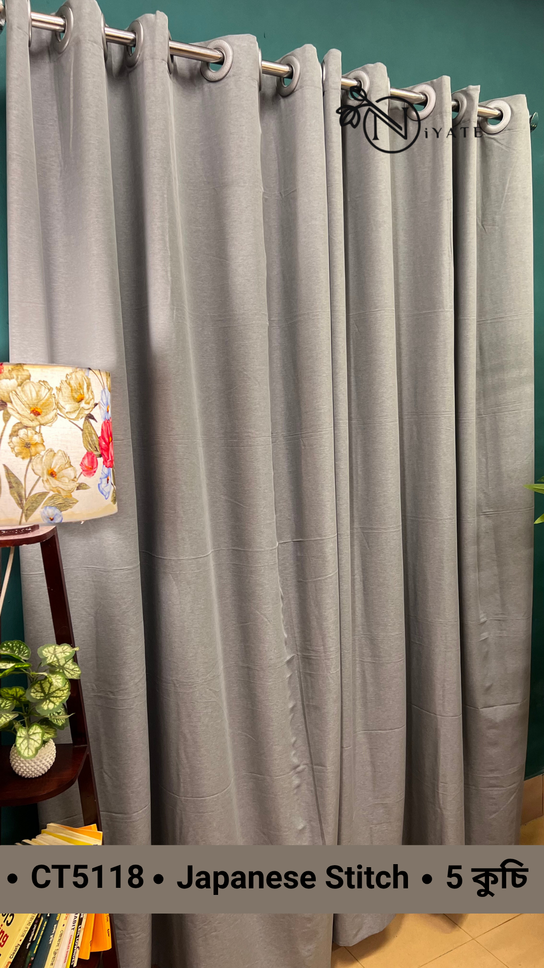 CT5118 | Japanese Stitch Curtain - Image 2