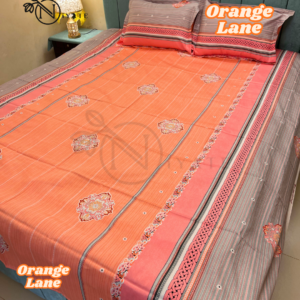 Orange Lane | Pure Cotton | Premium Fabric