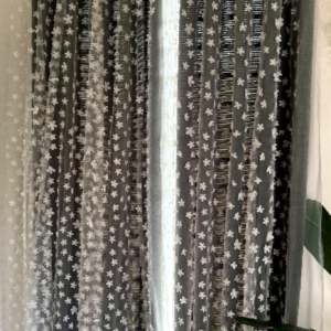 CT5069 | Channel Velvet & Net Curtain | Luxary Daisy