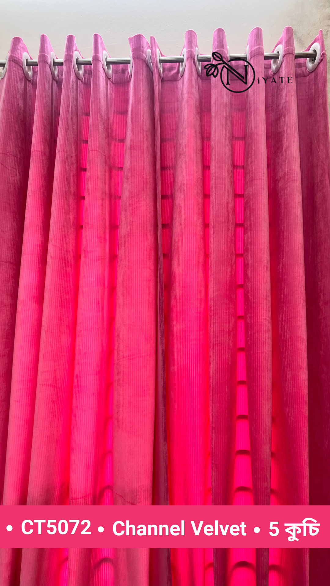 CT5072 | Channel Velvet | Hot Pink