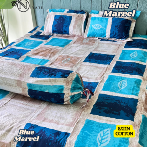 Blue Marvel | Pure Satin Cotton | Classical Hometex