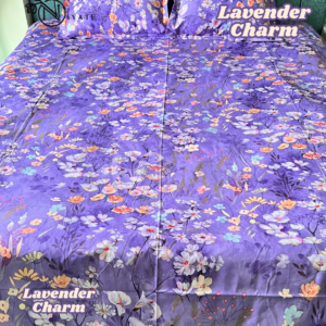 Lavender Charm | Twill Cotton | Premium Fabric