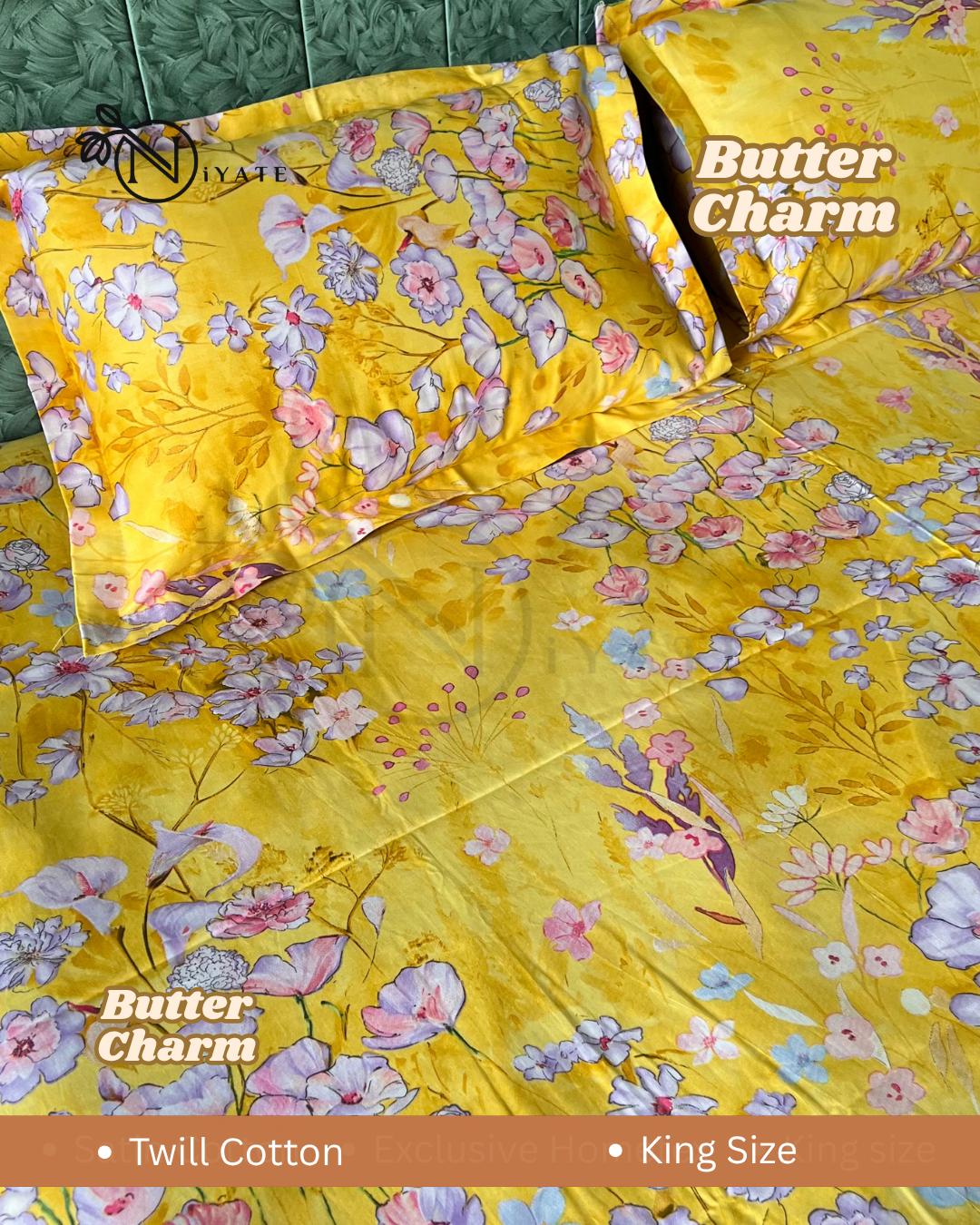 Butter Charm | Twill Cotton | Premium Fabric - Image 2