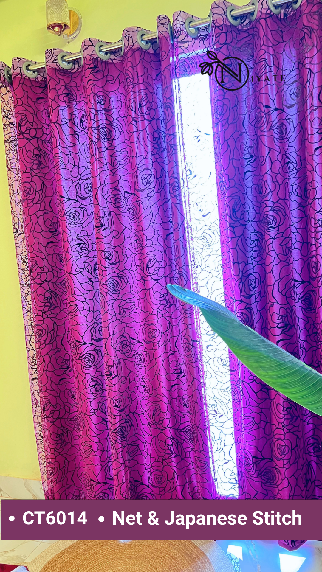 CT6014 | Japanese Stitch & Net Curtain - Image 3