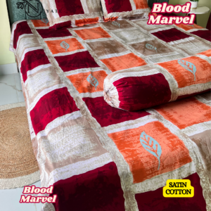 Blood Marvel | Pure Satin Cotton | Classical Hometex