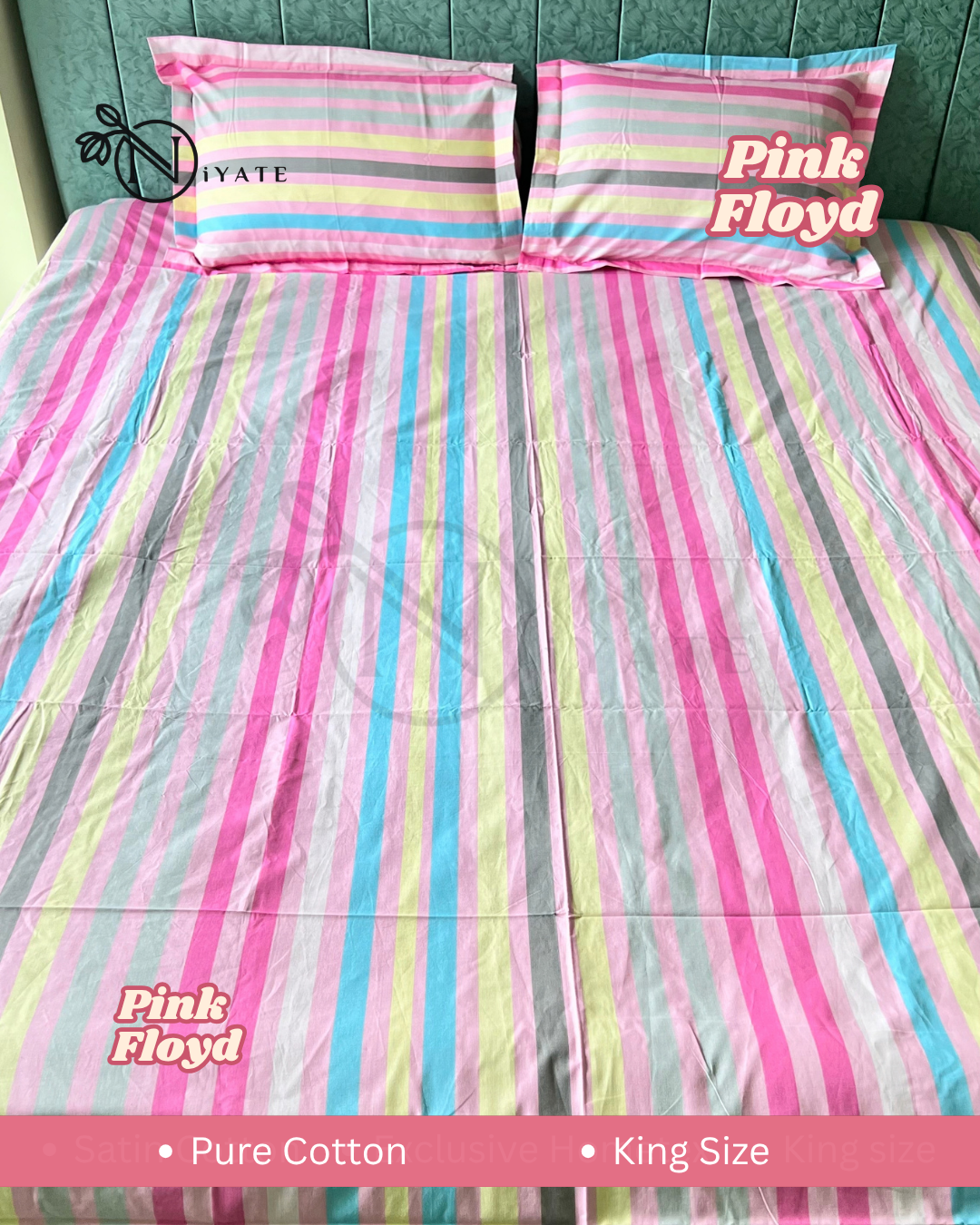 Pink Floyd | Pure Cotton | Premium Fabric - Image 3