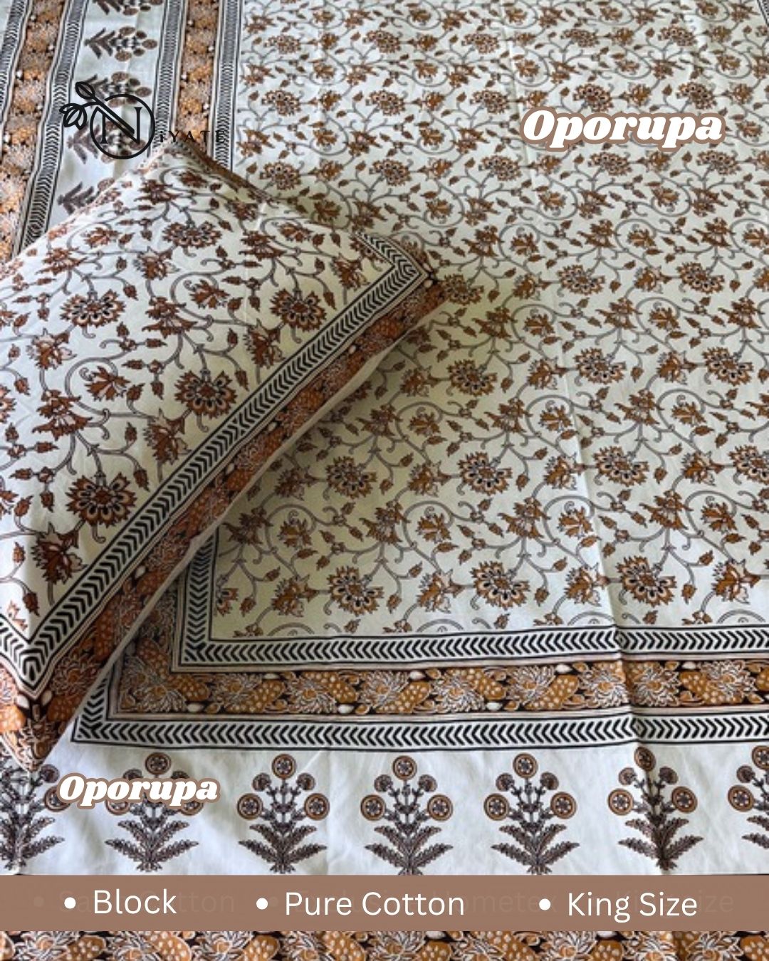 Oporupa | Hand Block | Pure Cotton - Image 2